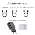 Miniatyrbilde 4 av 7: 10,5 Tommer 1280P Ultra Portable Monitor 16:10 IPS 60Hz Game Screen