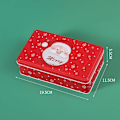 Miniatyrbillede 5 af 5: Glædelig jul Slik Æske Slik Kiks Chokolade Beholder Opbevaring Æske Hjem Arrangør