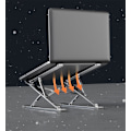 Miniatyrbild 2 av 7: Dubbel Justerbar Höjd Vertikal Vikbar Höjd Lager Laptop Stativ
