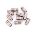 Miniatyrbillede 1 af 6: 10 stk   aluminium   legering   snedker   tønder   stik   F   stik   kobling   adapter