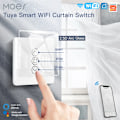 Miniatyrbillede 2 af 6: Smart 2.5D Arc Glas Touch Gardin Switch
