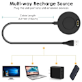 Miniatyrbild 3 av 7: USB laddning kabel stativ station