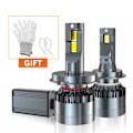 Miniatyrbilde 5 av 7: Led Canbus 80000LM Bil Lyser  9012 Hir2 LED Pære Turbo Lampe