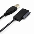 Pikkukuva 5 / 7: PzzPss USB 2.0 Mini Sata II 7+6 13Pin sovitin muunnin kaapeli kannettavalle CD/DVD ROM Slimline asema muunnin HDD Caddy