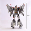 Miniatyrbillede 2 af 6: Thunder Warrior Blitzwing Transformation Masterpiece Action Figur Legetøj Film Model