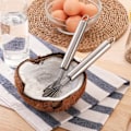 Miniatyrbillede 3 af 5: Rustfrit stål  kokosnød barbermaskine køkken gadgets frugt værktøj