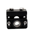 Miniatyrbilde 4 av 5: Z Axis Lead Screw Fixing Block Plast Blocks 3D Printer Lead Screw Fix Mount