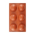 Miniatyrbilde 7 av 8: 3D rund halv kule silikon form for kake diy baking sjokolade miljøvennlig kake form