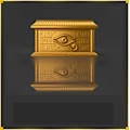 Miniatyrbild 2 av 6: Duell Monsters Yu-Gi-Oh! Ultimagear Guld Sarkofag Farao Anime Figur Action Sätt ihop Modell Leksaker