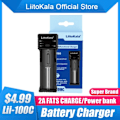 Miniatyrbilde 2 av 7: LiitoKala Lii-100C 21700 Batteri lader For 18650 18350 26650 16340 RCR123 14500 3.7V 1.2V Ni-MH Ni-Cd 2A USB smart lading