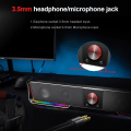 Miniatyrbillede 6 af 6: Darknets understøtter Bluetooth Wireless aux 3.5 surround RGB højttalere søjle sound bar