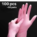 Miniatyrbild 1 av 2: Kök Engångs Syntet Latex handskar För Hushåll Kök Städning