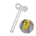 Miniatyrbillede 2 af 6: Manuel Tandpasta Squeezer Rustfrit Stål Dispenser Tube Squeezer Hand Cream Tube Nøgle