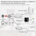 Pikkukuva 6 / 6: Monitila Smart Gateway ZigBee WiFi Bluetooth Mesh Wired Hub Work