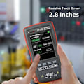 Miniatyrbilde 6 av 8: Termisk Imaging Kamera Multimeter 2 IN 1 Thermal Imager 2,8-tommers Touch Screen IR Kamera Solar Circuit Automotive Detect