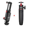 Miniatyrbillede 4 af 4: Lodret Shooting Telefon Mount Holder DSLR Kamera Monitor Mount Stativ Mount Clamp