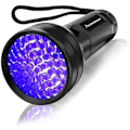 Miniatyrbillede 1 af 7: Høj kvalitet Sort Lys UV Lys 51LED UV Lys 395-400nm LED UV Lommelygte lygte lys lampe sikkerhed UV detektion
