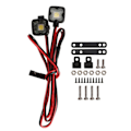 Miniatyrbillede 7 af 7: RC Car Bright LED Lys Forlygte Spotlight for 1/10 RC Crawler Axial SCX10 90046 Wraith Capra