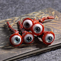 Miniatyrbilde 4 av 6: Halloween Rippet Ut Øyeeplet Skrekk Prop