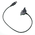 Miniatyrbillede 6 af 6: USB 2.0 til Mini Sata II 7+6 13Pin Adapter For Notebook CD/DVD ROM Slimline Drive Converter