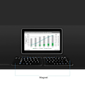 Miniatyrbilde 2 av 8: Mini Trådløst Bluetooth Foldbart Tastatur,Ffoldbart Trådløst tastatur for IOS/Android/Windows ipad nettbrett telefon