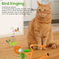 Miniatyrbild 3 av 6: Interaktiva Katt leksaker för inne katter USB uppladdningsbar rörelse aktivera elektrisk katt leksak