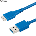 Miniatyrbillede 1 af 7: USB 3.0 Typ A til USB3.0 Micro B Han Adapter Kabel Data Sync Kabel Kabel til eksternt harddisk disk  kabel