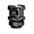 Miniatyrbilde 3 av 7: DSLR Cold Shoe Mount Adapter DSLR Monitor Mount Three Cold Shoe for LED Light Microphone