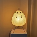 Miniatyrbillede 3 af 9: Japansk ris papir lanterne led bord lampe stue værelse soveværelse