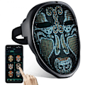 Miniatyrbilde 1 av 6: Bluetooth APP Kontroll Smart LED Ansiktsmasker Programmerbar Endre Ansikt Gjør det selv bilder