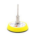 Miniatyrbild 3 av 6: 2 tum 3 mm skaft mix gris slip skiva slipning polering polering pad baksida plåt