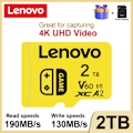 Miniatyrbillede 1 af 6: 2TB SD Memory Card 1TB 512GB 256GB A2 U3 Micro TF SD Card