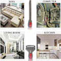 Miniatyrbillede 2 af 6: 7 stk støvsuger tilbehør rengøring børste og slange værktøj kit til Dyson V7 V8 V10 V11