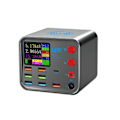 Miniatyrbillede 4 af 4: Smart Digital Skærm Oplader USB Multi Port Oplader Hurtig Opladning