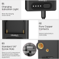 Miniatyrbillede 2 af 6: 22W PD QC Hurtig Oplader til Sony NP-F550 NP-F750 NP-F970 Multi Batteri Oplader