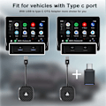 Pikkukuva 5 / 7: Langaton Carplay Dongle Muunna langallisesta langattomaksi android/iPhonelle Plug and Play
