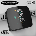 Miniatyrbillede 2 af 8: Genopladeligt Digital Automatisk Tonometer Medicinsk Blod tryk Monitor Hjerte Rate Sfygmomanometer Tensiometer Meter Stemme