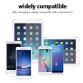 Miniatyrbilde 7 av 7: 5 Multi Port USB lader Hub For Mobil Telefon EU  Plug LED Display USB Lading Desktop Station Dock ladere