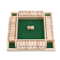 Miniatyrbilde 3 av 10: Fire Sided 10 Tall Shut The Box Board Game Set Terning Fest Club Drinking Games