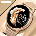 Miniatyrbillede 2 af 7: Bluetooth Call Smart Watch Damer Custom Dial Stål ure Mænd Sport Fitness Tracker