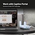 Miniatyrbilde 5 av 6: Wireless Travel Gigabit Router Connect Public & Hotel Wi-Fi