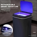 Miniatyrbillede 5 af 6: Smart induktion affaldsspand automatisk intelligent sensor affaldsspand  elektrisk touch affaldsspand