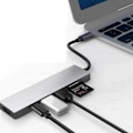 Miniatyrbillede 4 af 8: USB 3.1 Type-C Hub Til HDMI Multi Splitter Adapter 4K Thunderbolt 3 USB C Hub med TF SD Reader Slot