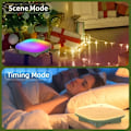 Miniatyrbilde 6 av 8: Camping Lantern Oppladbar LED Smart Lys Bluetooth Kontroll av Tuya APP Musikk Sync RGB LED Telt Belysning 13500mAh Utendørs 80W