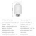 Miniatyrbillede 2 af 7: Termostat Radiator Aktuator Smart TRV Termostat Ventil Temperatur Controller