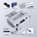 Miniatyrbilde 7 av 7: Cooling Station for PS5 Tilbehør Vertikalt Stativ med RGB for Playstation 5 Gaming Tilbehør