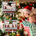 Miniatyrbild 4 av 9: Jul Hänge Gör-det-själv Personligt Familj Jul dekorationer