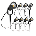 Pikkukuva 1 / 6: LED Puutarha Valot Ulkona LED Vesiprof Nurmikon lamppu