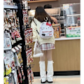 Pikkukuva 3 / 8: Sarjakuva Hello Kitty reppu opiskelija reppu hello kitty pieni koululaukku söpö tyttöystävä lahja