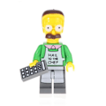 Miniatyrbild 5 av 6: Tecknad The Simpsons Anime Mini Action Figurer Gör-det-själv Församling Byggnadsblock Utbildningsmodell leksaker